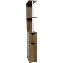 Hti-Living Raumteilerregal 118 cm Eiche