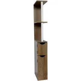 Hti-Living Raumteilerregal 118 cm Eiche