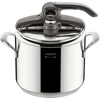 Lagostina Diva 22 cm 7 l Pfanne + Kochtopf silber