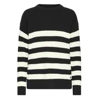 Oxmo Strickpullover OXKavina Schwarz L