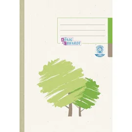 KÖNIG & EBHARDT König und Ebhardt König & Ebhardt 861519201 Geschäftsbuch (UWS-Karton, Motivdruck: Grüner Baum, liniert, A5, 148 x 210 mm)