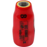 WeTec Sechskant-Steckschlüssel-Einsatz 3/8" 8 mm