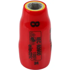 WeTec Sechskant-Steckschlüssel-Einsatz 3/8" 8 mm