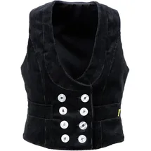 JOB Damen-Zunftweste KIRA Trenkercord schwarz 36 - 36