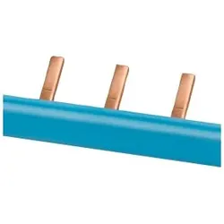 Siemens 5ST3761 Stiftsammelschiene, 1-phasig 10mm2, 13 Stifte, Isolation blau - 10 Stück