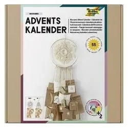 folia Adventskalender-Set MAKRAMEE, 55-teilig