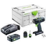 Festool T 18+3-Basic inkl. 1 x 4,0 Ah + Schnellladegerät + Systainer