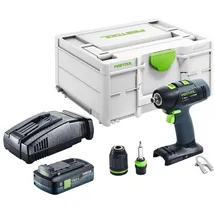 Festool T 18+3-Basic inkl. 1 x 4,0 Ah + Schnellladegerät + Systainer