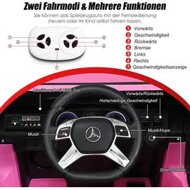 Goplus Mercedes-Benz Kinder Elektroauto rosa (nicht verfügbar)