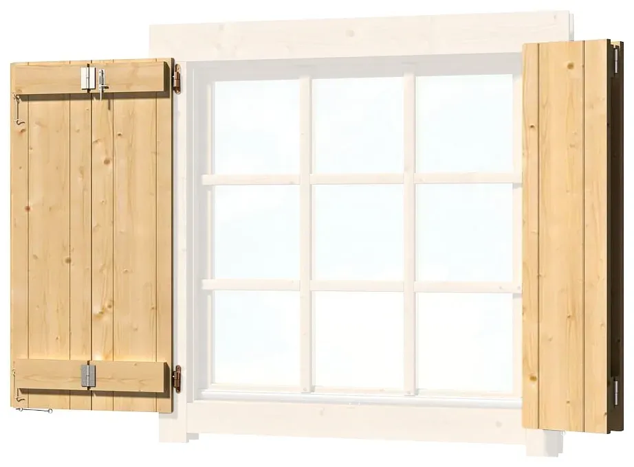 Fensterladen LASITA MAJA Fensterläden beige (natur)