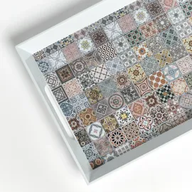 Zeller Melamintablett Mosaik