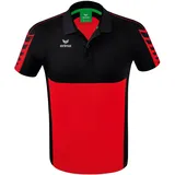 Erima Six Wings Poloshirt rot/schwarz S