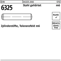 Reyher DIN 6325 Zylinderstifte Stahl 6 m6 x 28