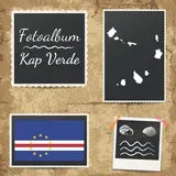 Independently published Fotoalbum Kap Verde: Erinnerungsalbum zum Einkleben von Urlaubsfotos - Ein Fotobuch für die schönsten Urlaubsmomente von den Kapverdischen Inseln - Cabo Verde - 110 Seiten (Blanko) 21cm x 21cm