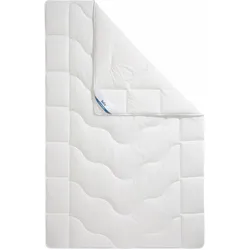 Kunstfaserbettdecke BECO "Proneem", weiß, B:155cm L:220cm, Bezug: 100% Baumwolle. Füllung: 100% Polyester, Bettdecken, geprüfter Schutz vor Milben, von Hohenstein getestet