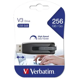 Verbatim Store 'n' Go V3 256 GB grau/schwarz USB 3.0