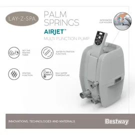 BESTWAY Lay-Z-Spa Palm Springs AirJet Whirlpool (60017)