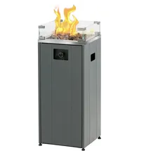 Buschbeck Feuersäule Loungefeuer Malta Ø 91 cm Grau