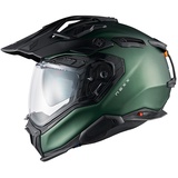 NEXX X.wed3 Plain Endurohelm - Matt-Dunkelgrün - S