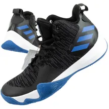 adidas Explosive Flash, Herren Basketballschuhe, Schwarz (Negbás/Azalre 000), 40 2/3 EU - 40 2/3 EU