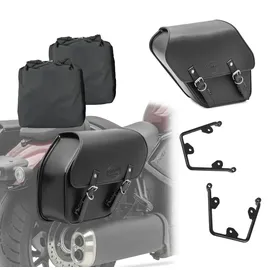 OEM Set 2x Satteltasche + Halterung Für Yamaha Xv 950/r 14-20 Frg-p