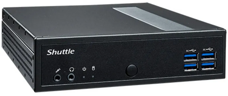 Shuttle Shuttle XPC slim DL30N, Barebone, (ohne Barebone-PC (N) schwarz