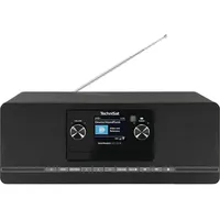 TechniSat DIGITRADIO 372 CD IR DAB+/UKW/Internet-Stereoradio, Hybrid, DAB+, Internet Radio, AM, FM, DAB, Bluetooth, Schwarz