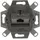 Busch-Jaeger 0218/11-101 UAE-Anschlussdose, RJ45, Cat. 6a iso, geschirmt, 1 Steckbuchse, 8 (8)-polig