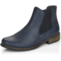 RIEKER Damen Z4994 Chelsea Boots, Blau