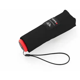 Knirps Taschenregenschirm Manual Midnight Black schwarz