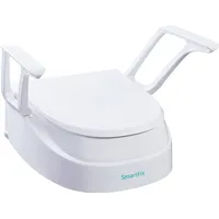 Dietz Toilettensitzerhöhung SmartFix mit Armlehnen weiß