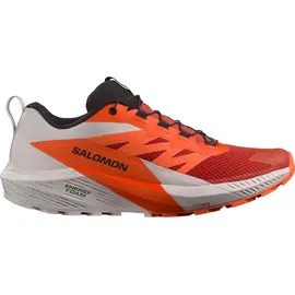 Salomon Sense Ride Herren Lunar Rock/ShocKing Orange/Fiery Re 47 1/3