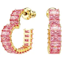 Swarovski Creolen Matrix rosa 5706340