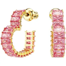 Swarovski Creolen Matrix rosa 5706340