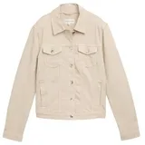 Tom Tailor Jacke COLORED DENIM JACKET in Beige, XXL