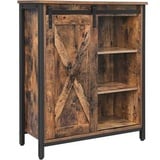 VASAGLE Sideboard, LSC88BX braun 70,0 x 30,0 x 80,0 cm