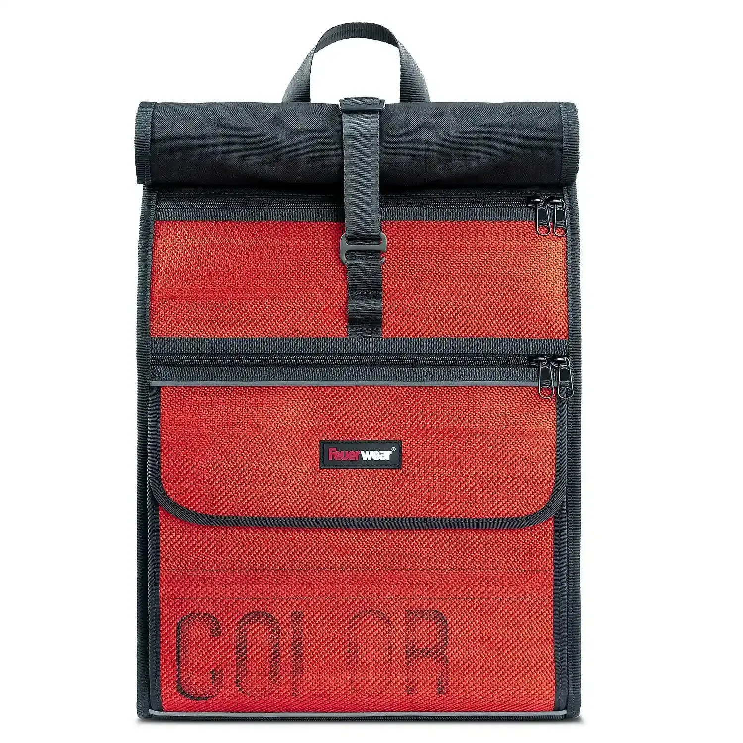 Feuerwear Eddie Rolltop Rucksack 62 cm - Rot