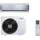 Bosch Split-Klimagerät CLC8001i Set 25 ES Außen- und Inneneinheit 2,5 kW silber