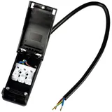 ISOLED Anschlussbox 3p zur Durchverkabelung, mit 30cm 3 poliger Anschlussleitung