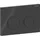 Geberit Omega20 Betätigungsplatte Schwarz/matt
