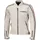 Held Brixham Lederjacke Grau/Rot 54