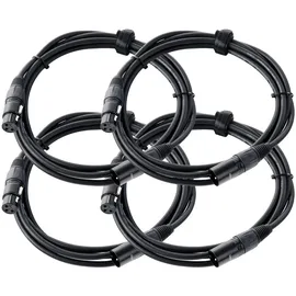 Pronomic Mikrofonkabel XLR female 3-pol / XLR male 3-pol 2,5m (XFXM-2,5)