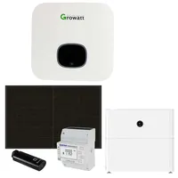 Growatt 9kWp PV Komplettanlage mit Glas Glas Modulen und