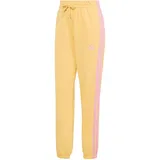 adidas Essentials 3-Streifen French Terry Cuffed Jogginghose semi ice tangerine/st tropic bloom L