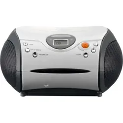 LENCO UKW-Radio m.CD stereo,weiß SCD-24 white