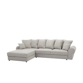 Sofa.de Ecksofa mit Schlaffunktion Ibbie ¦ beige ¦ Maße (cm): B: 320 H: 90 T: 186.0