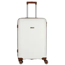 cocoono Graz 4-Rollen Cabin 66 cm / 66 l weiß/braun