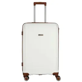 cocoono Graz 4-Rollen Cabin 66 cm / 66 l weiß/braun