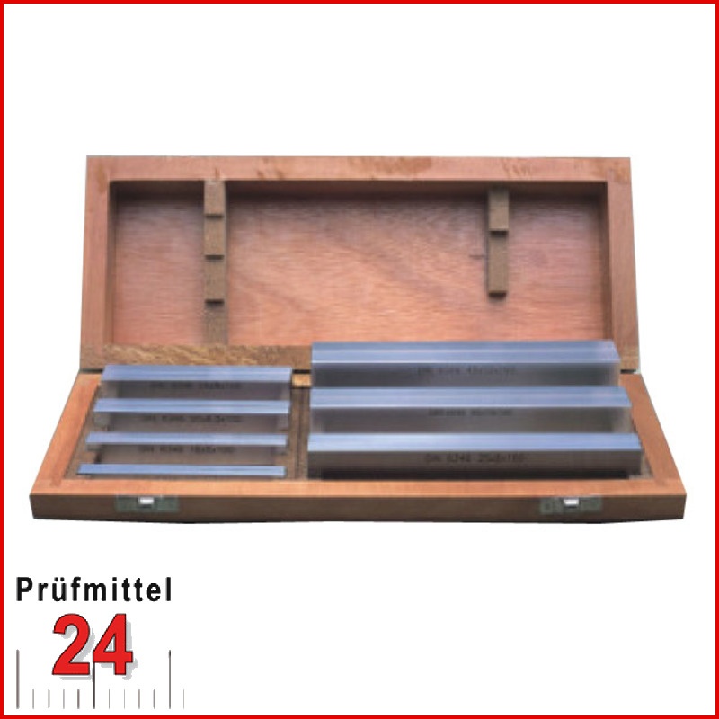 Parallelunterlagen DIN 6346 Größe: 4 - 40 mm 7 Paar im Holzkasten Deutscher Hersteller
