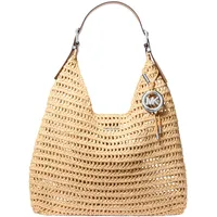 Michael Kors Nolita Large Schultertasche Natur/Beige